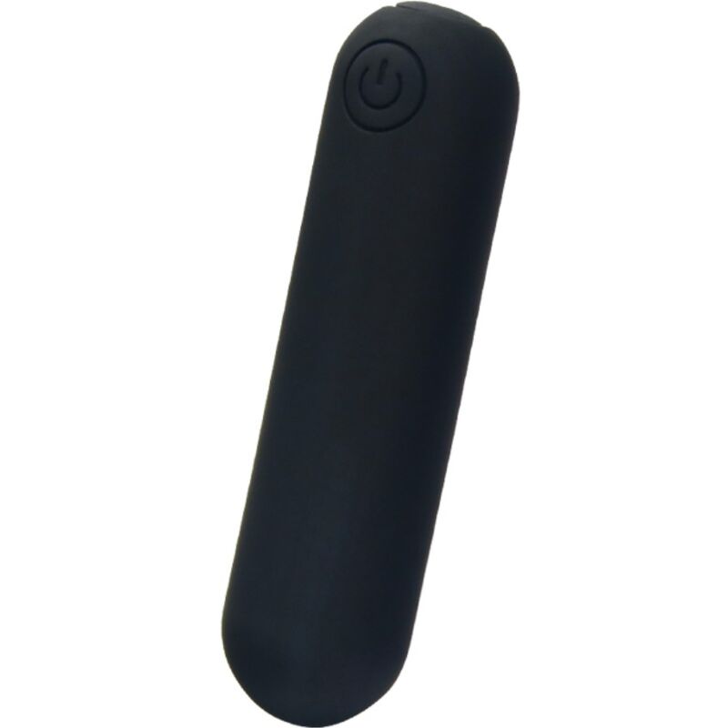 Mini vibromasseur bullet en silicone, 10 modes, étanche, noir ARMONY