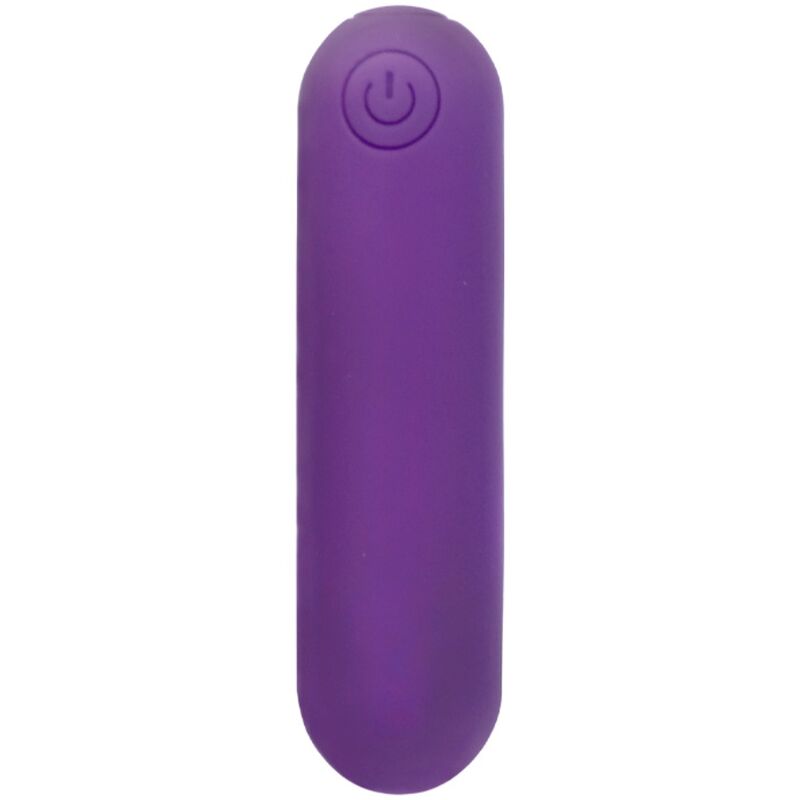 Mini vibromasseur en silicone avec 10 modes, violet et étanche ARMONY