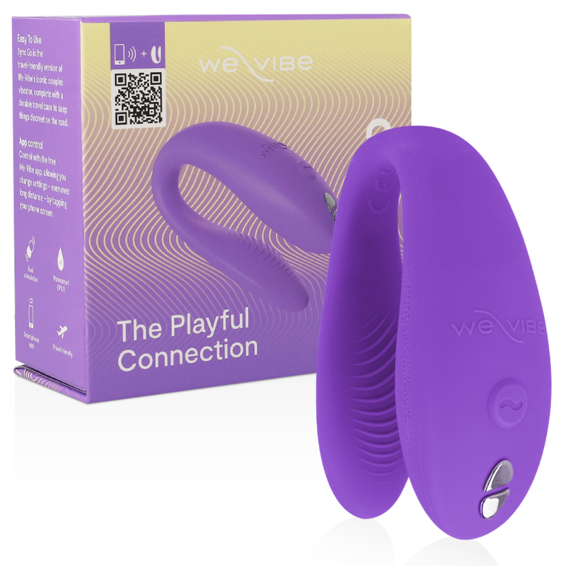 Vibromasseur de couple en forme de C, 9 modes de vibration et recharge USB, idéal en voyage WE VIBE
