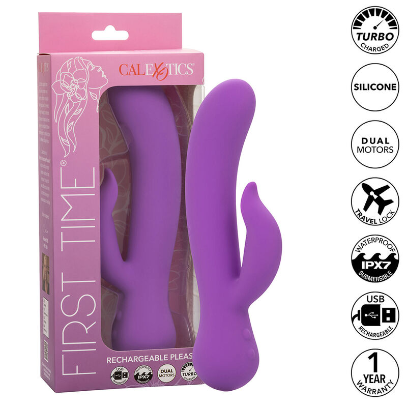 Vibromasseur point G CalExotics First Time Pleaser, violet