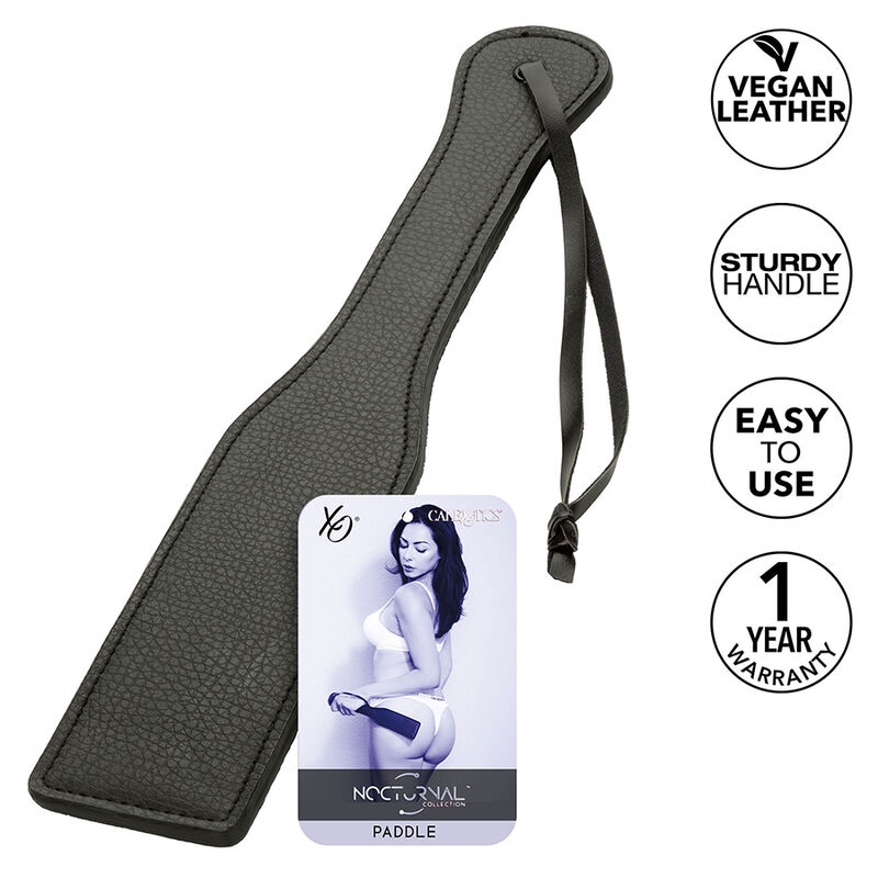 Paddle en cuir noir CALEXOTICS Nocturnal