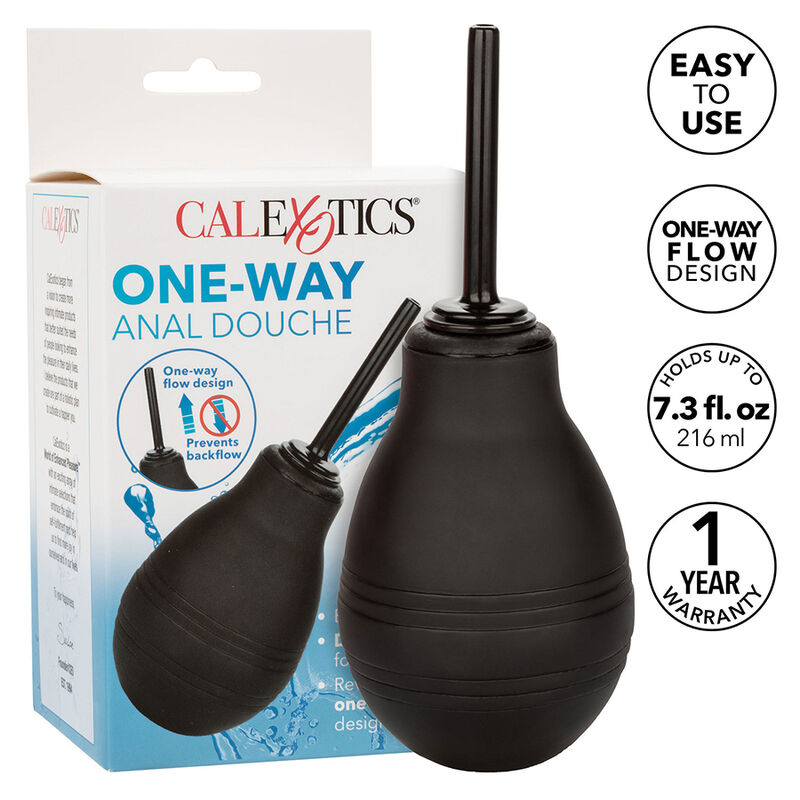 Douche anale CalExotics One Way, noire