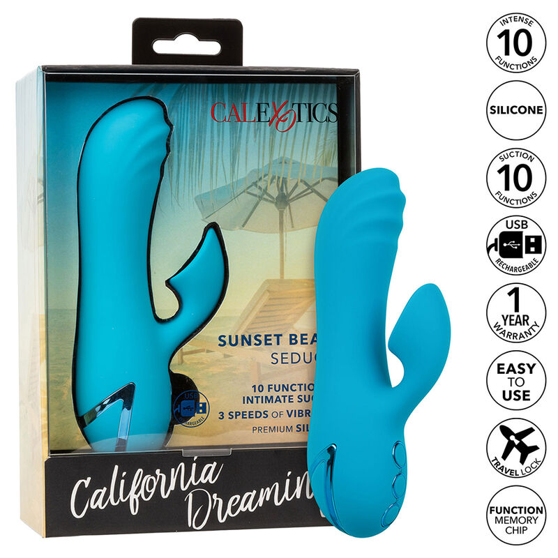 CalExotics Sunset Beach Seducer vibromasseur à ondes de pression