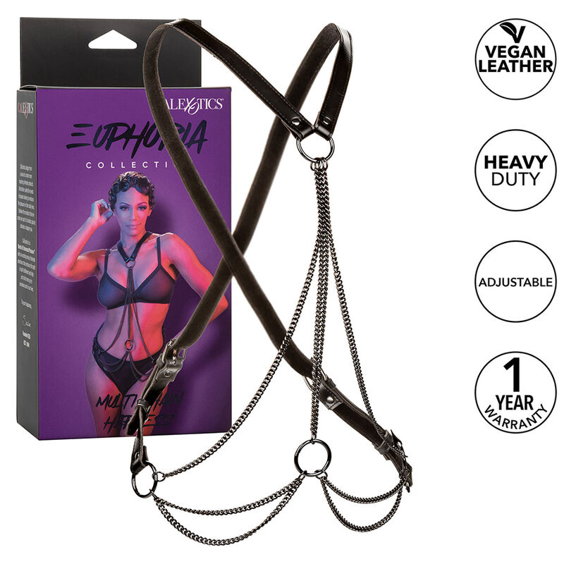 CalExotics Euphoria Multi Chain Bondage Harness