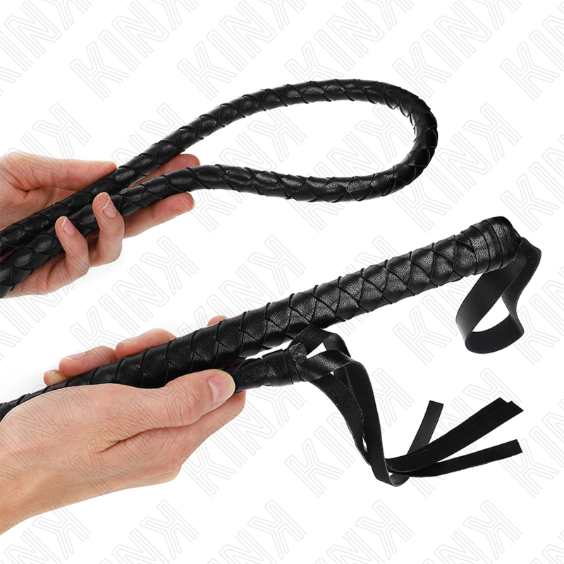 Fouet KINK Long Black Snake, 210 cm