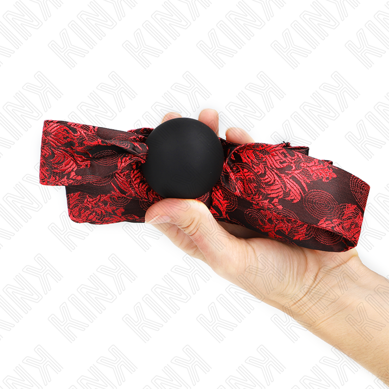 Bâillon boule en silicone KINK Scandal, modèle 2, 4,5 cm