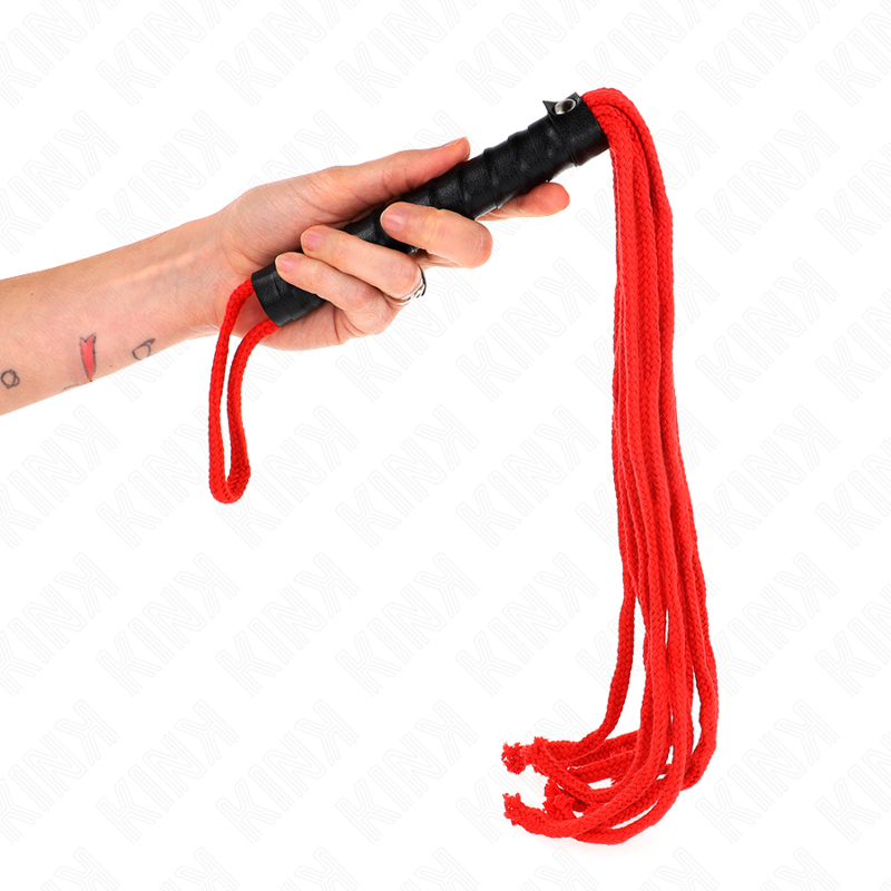 Fouet KINK Rojo rouge, 56 cm