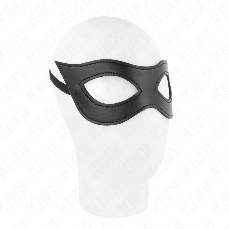 Masque pour les yeux KINK MASKED ALLURE Model 2 en similicuir, 23 × 7,5 cm