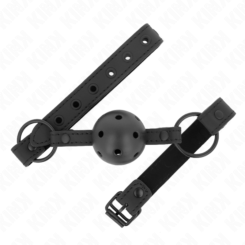 Bâillon KINK avec boule en néoprène de 4,5 cm