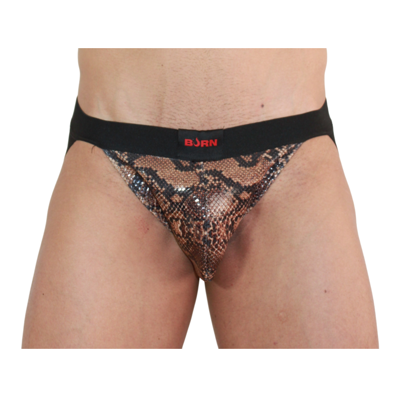 Jockstrap BURN 002 Snake noir