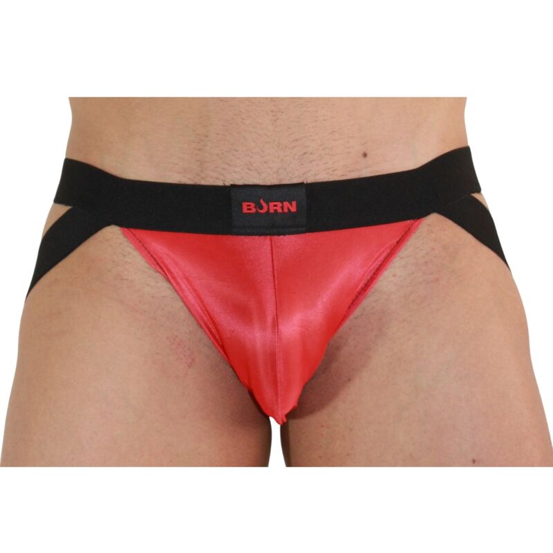Jockstrap BURN 010 rouge et noir