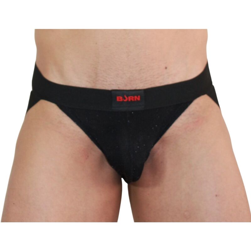 Jockstrap BURN 003 noir brillant