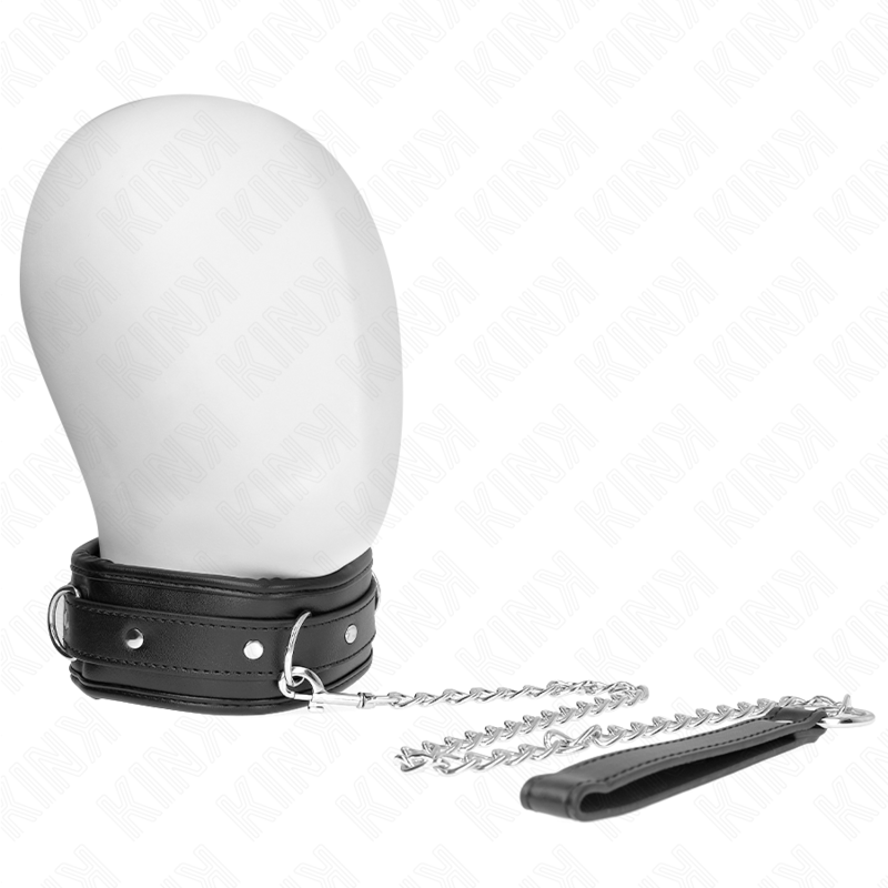 Collier BDSM KINK modèle 3 en similicuir