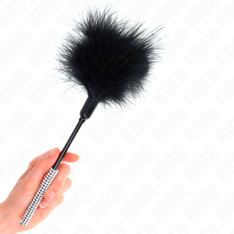 Chatouilleur KINK avec poignée strass, 27 cm