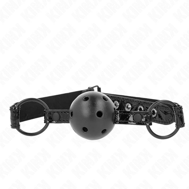 Bâillon KINK avec balle à motif losanges, modèle 3