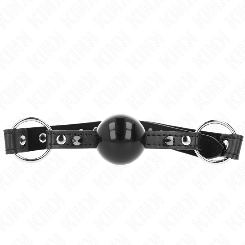 Bâillon KINK avec balle de 4 cm et fermeture à pression