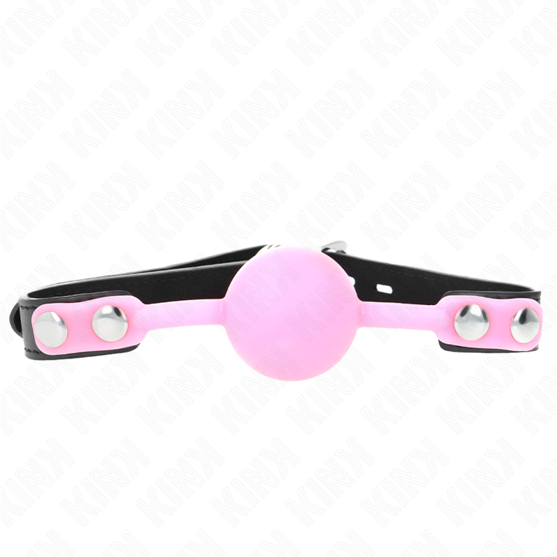 Bâillon boule lumineux en silicone KINK, 4 cm
