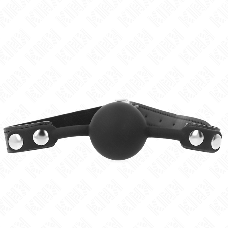 Bâillon boule KINK avec boule en silicone, 4 cm