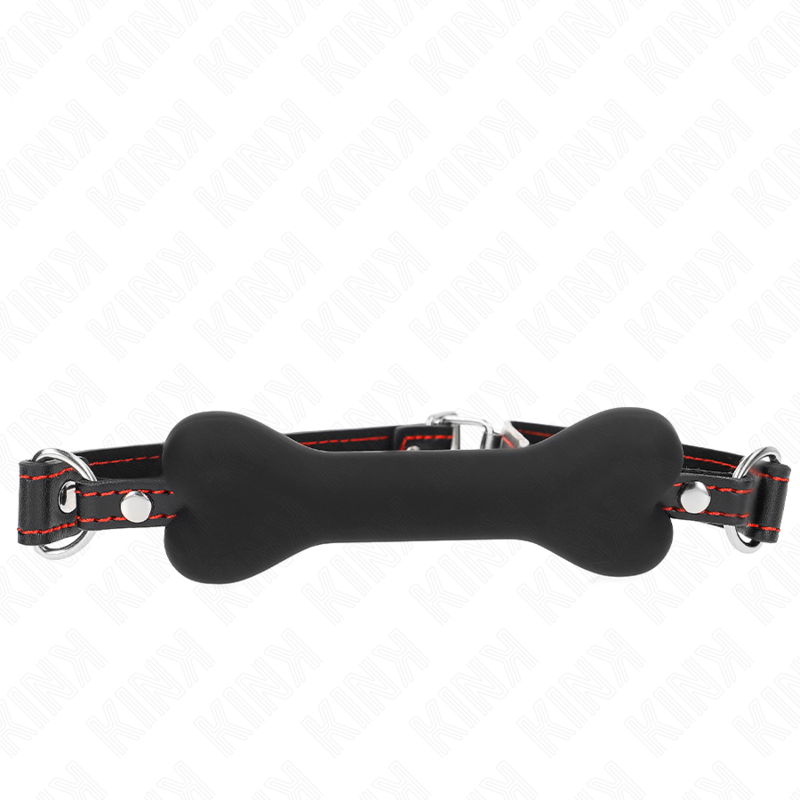 Bâillon KINK Black Bone, noir