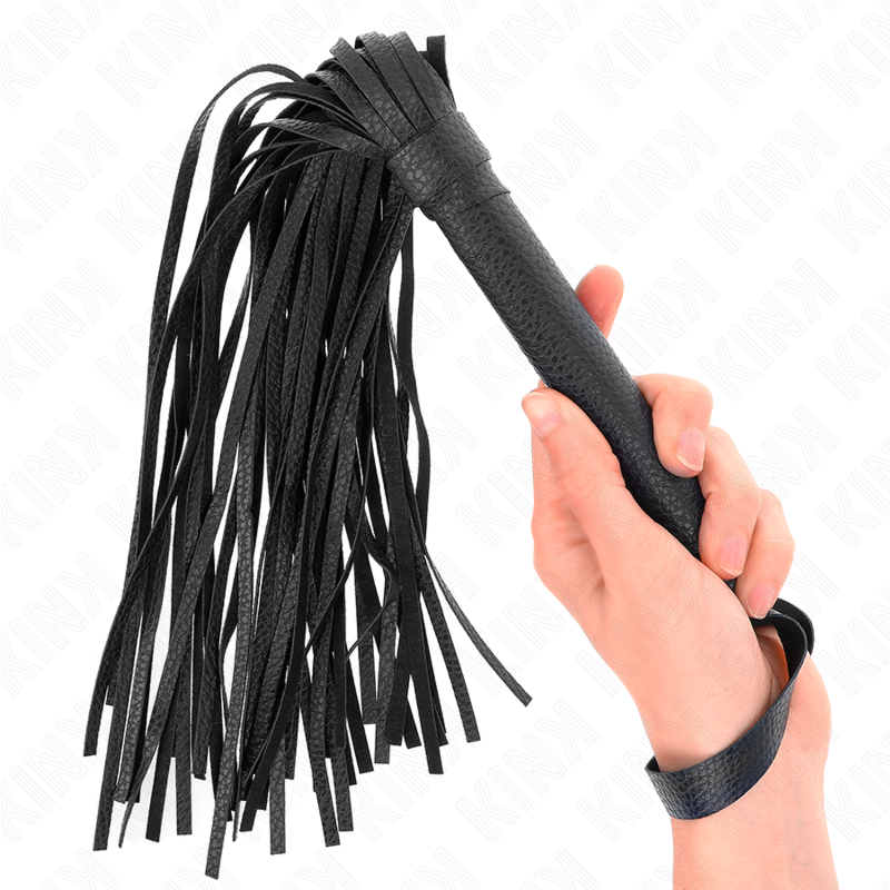 Fouet KINK bleu marine et noir, 43,5 cm