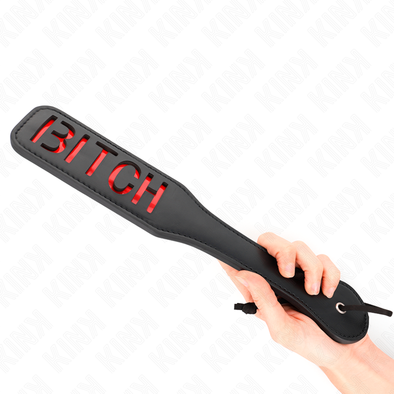 Paddle KINK Bitch aux angles arrondis, 32 × 6 cm