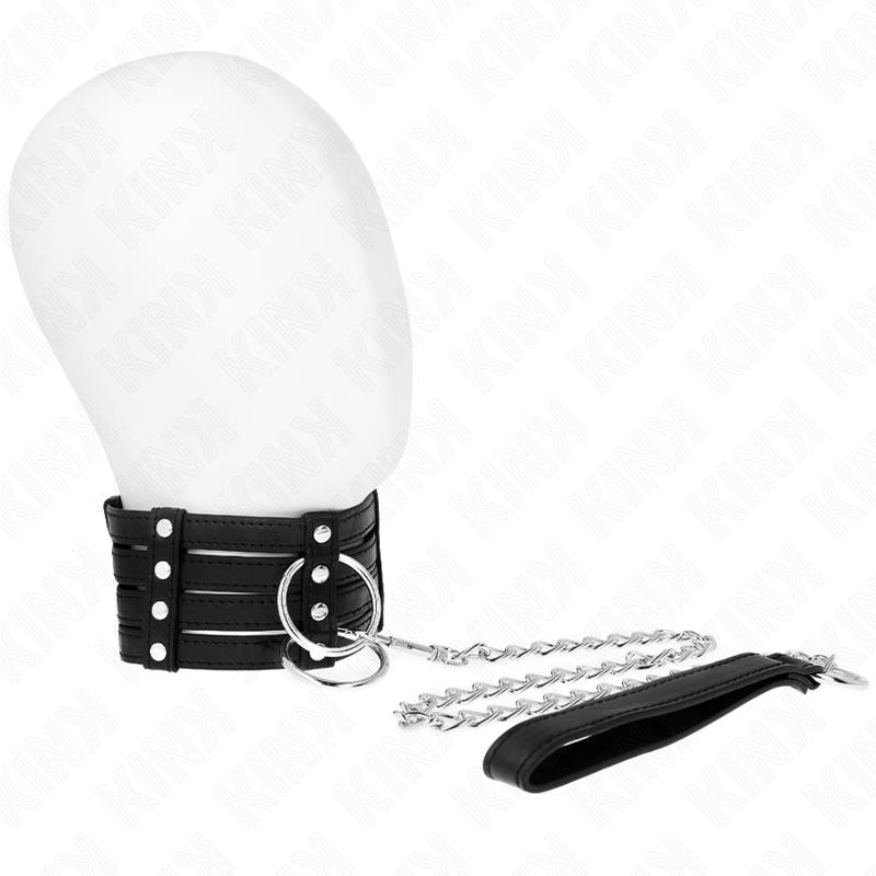 Collier BDSM KINK avec laisse