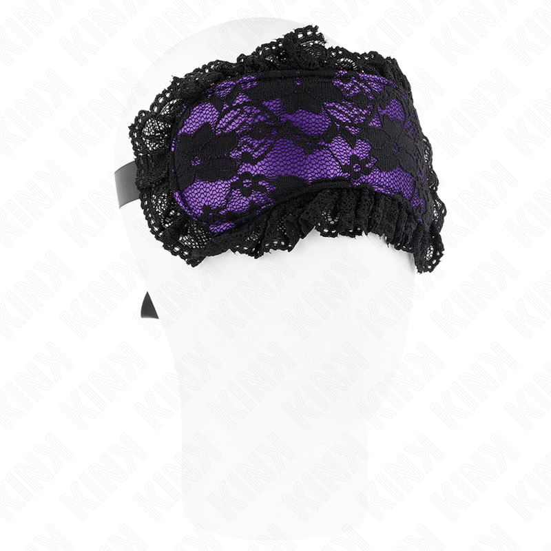 KINK Lace Bandage Model 2, bandeau pour les yeux en dentelle, 22,5 × 11 cm