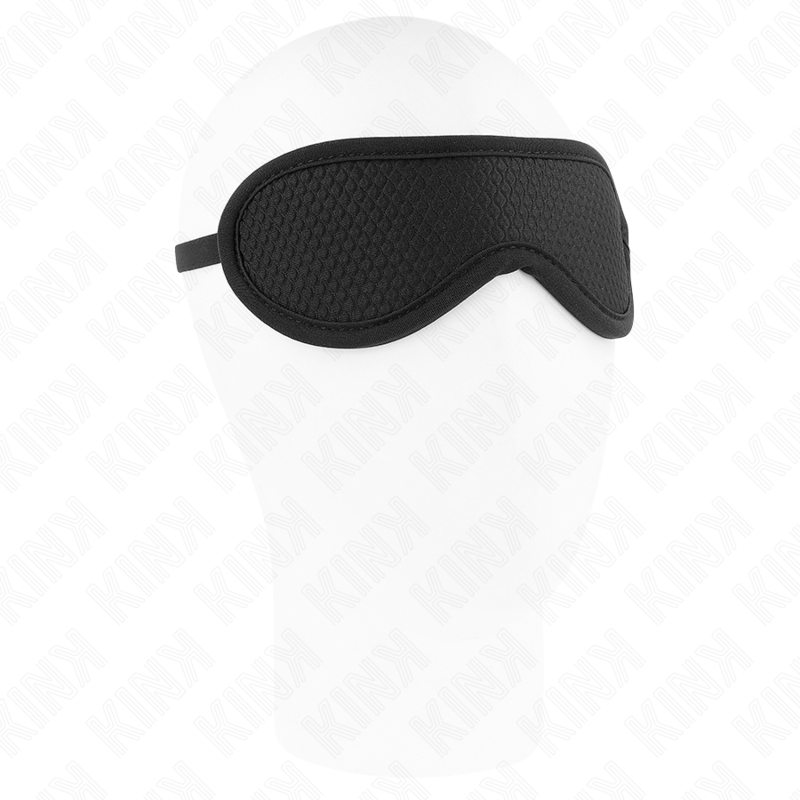 Bandeau KINK pour les yeux à motif écailles et bordure noire, 20 × 7 cm