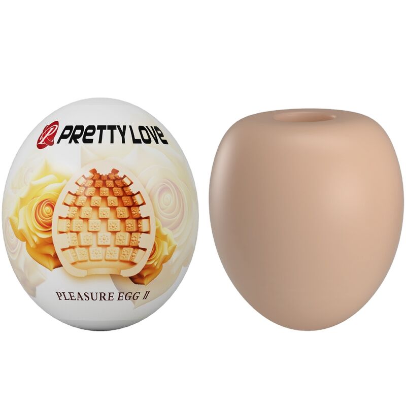 Œuf masturbateur Pretty Love couleur chair