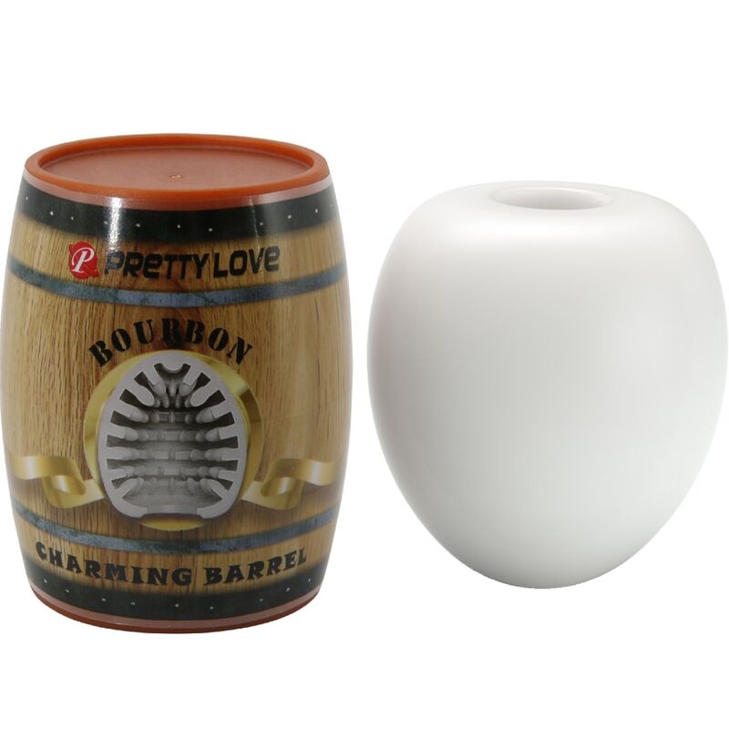 Masturbateur Pretty Love Egg modèle 2, blanc