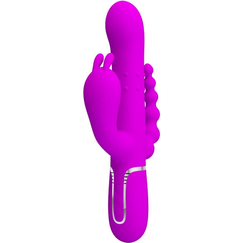 Pretty Love Cammy, vibromasseur rabbit avec trois zones de stimulation