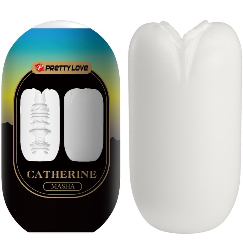 Masturbateur Pretty Love Masha en TPR, blanc