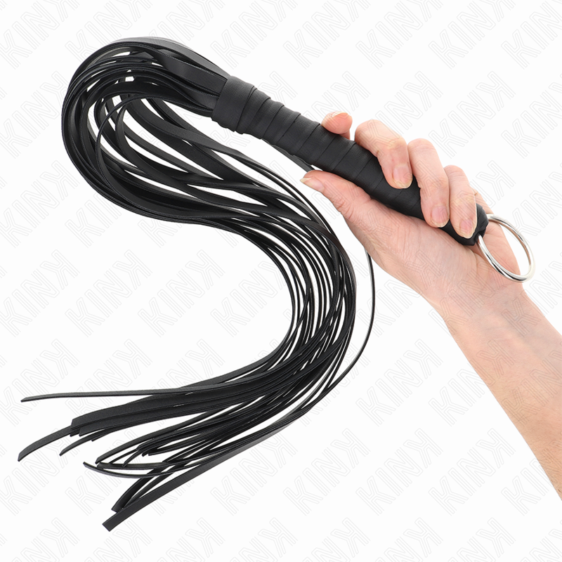 Fouet KINK avec anneau, 65 cm