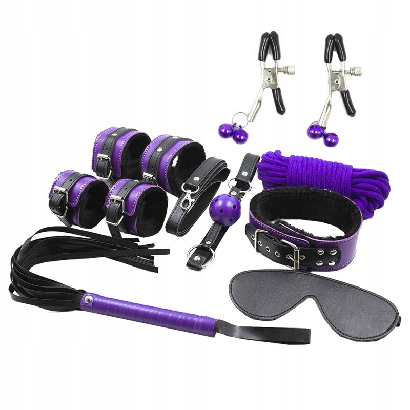 Coffret BDSM SECRETPLAY de 8 pièces