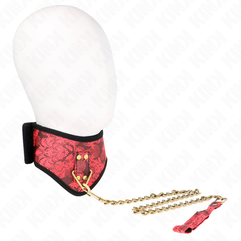Collier BDSM KINK Scandal avec bande en dentelle