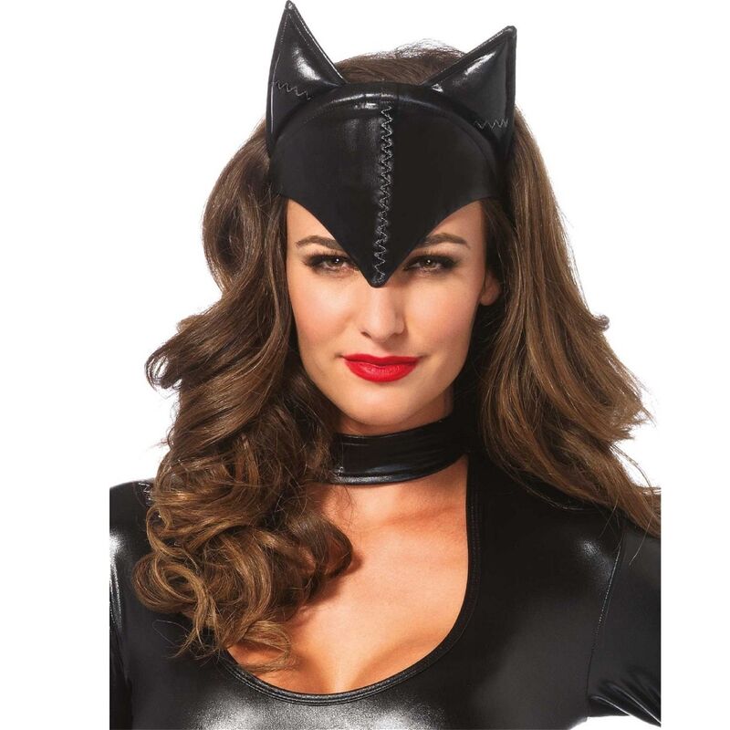 Masque pour les yeux Cat Woman noir Leg Avenue