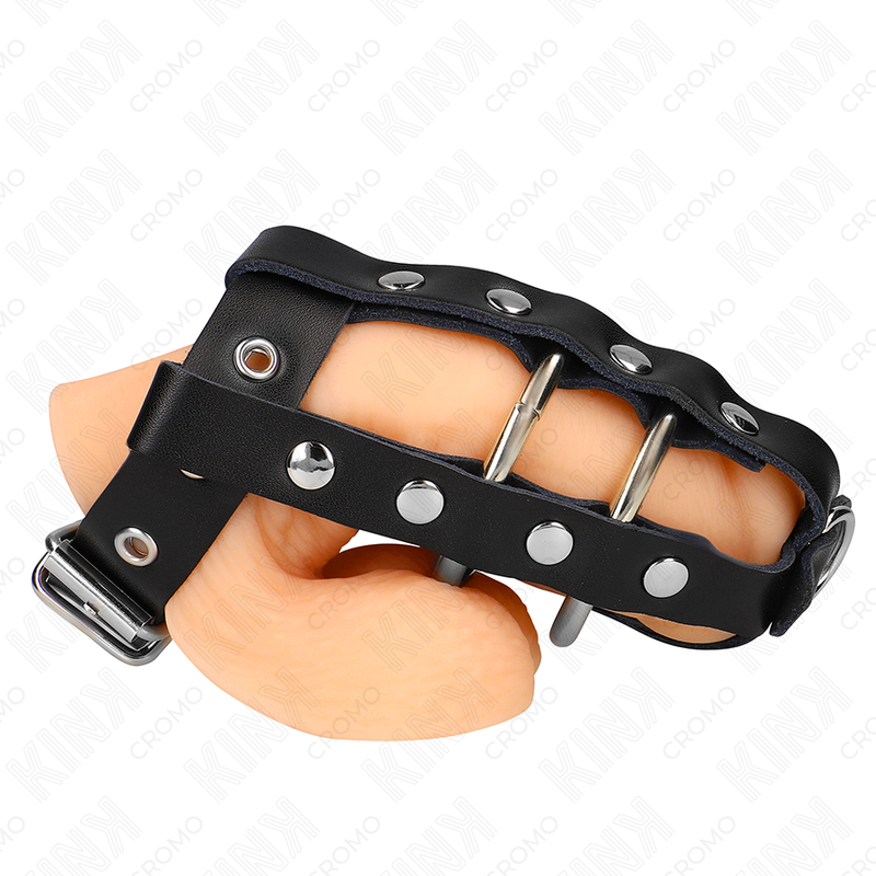 Cage de chasteté réglable avec cadenas KINK RING POWER
