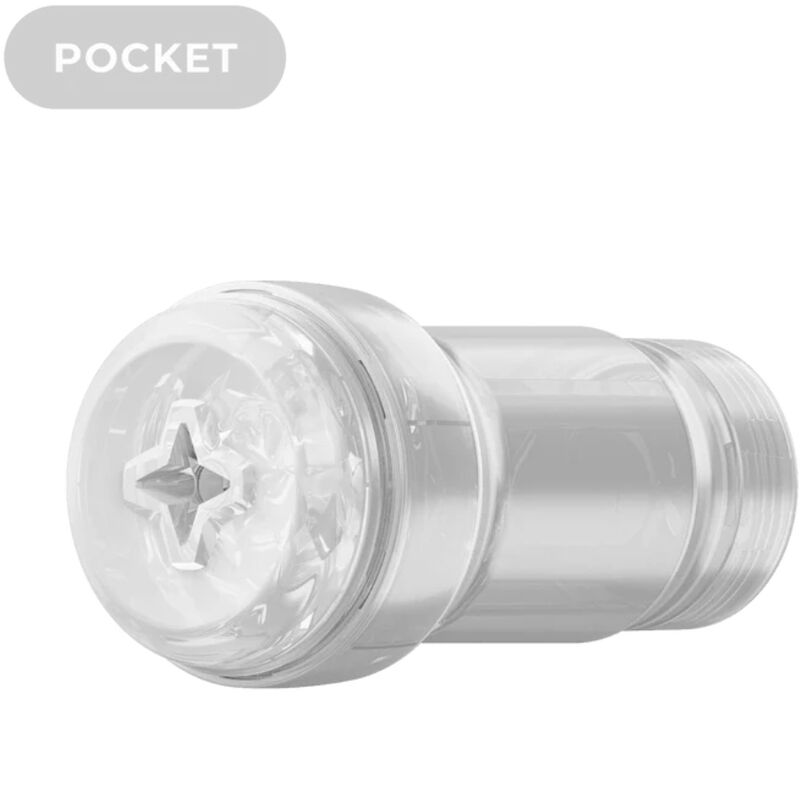 Kiiroo Feel Pocket Stroker Crystal masturbateur transparent
