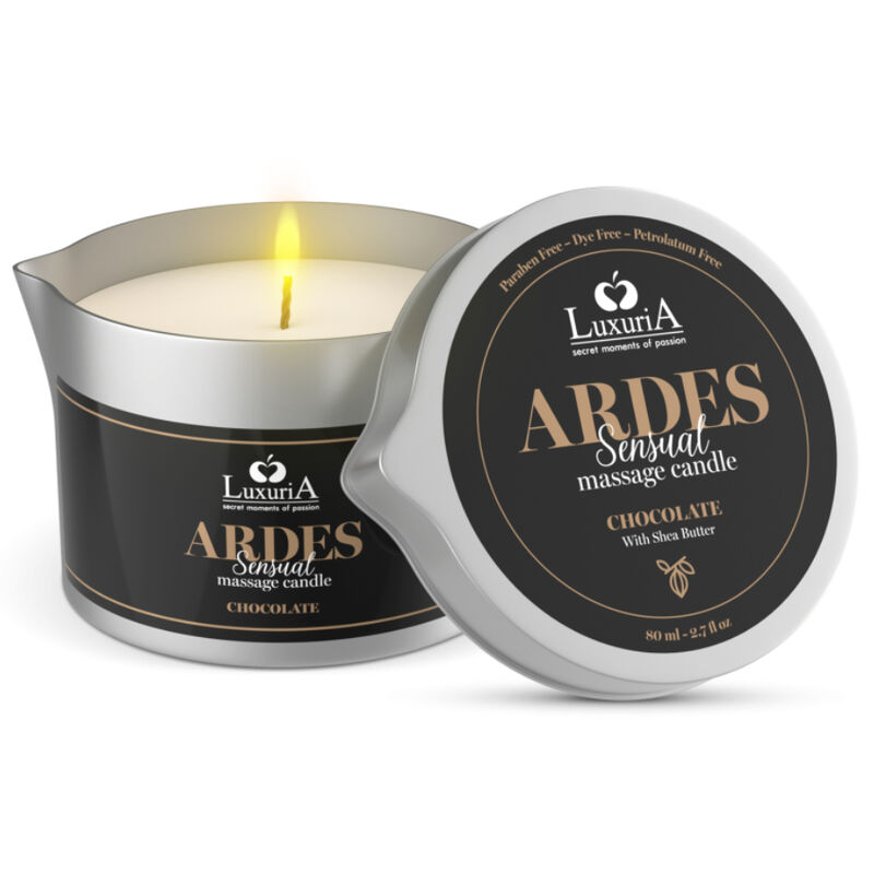 Bougie de massage INTIMATELINE Luxuria au parfum chocolat