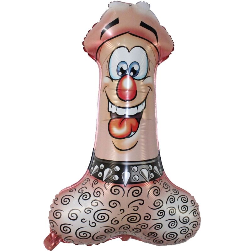 Ballon de fête en forme de pénis DIABLO PICANTE, design Sado