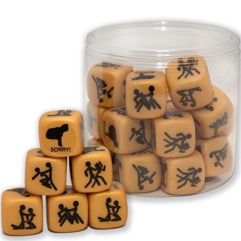 Dé Diablo Picante Golden Love avec positions