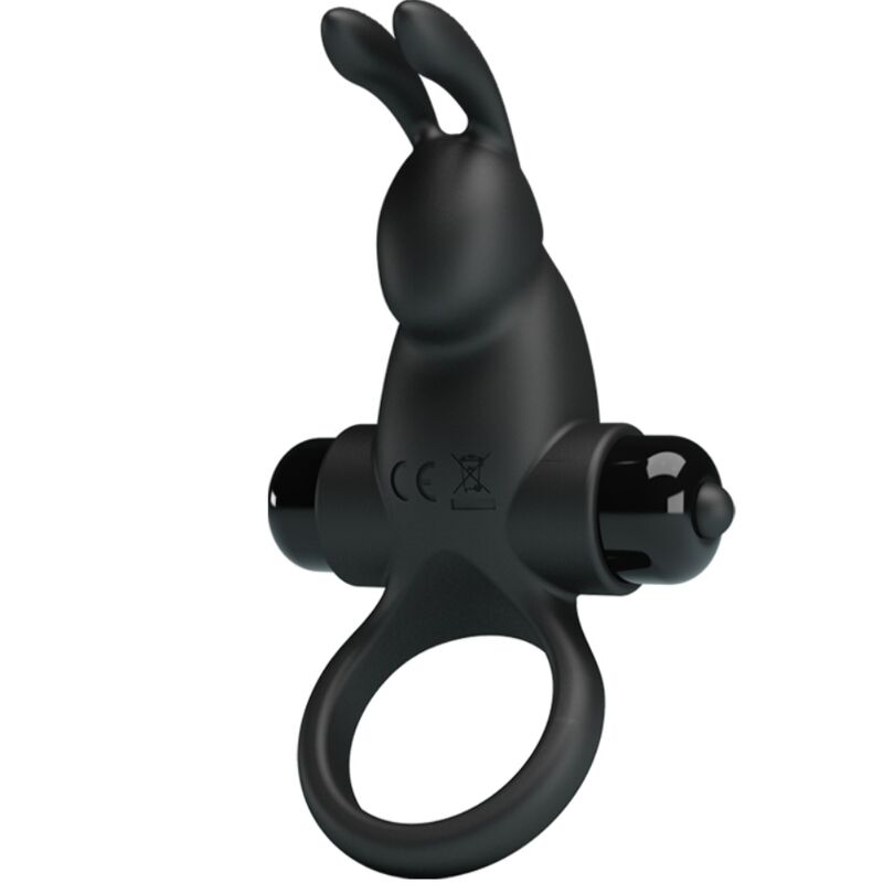 Anneau vibrant pour pénis Pretty Love avec stimulateur Rabbit