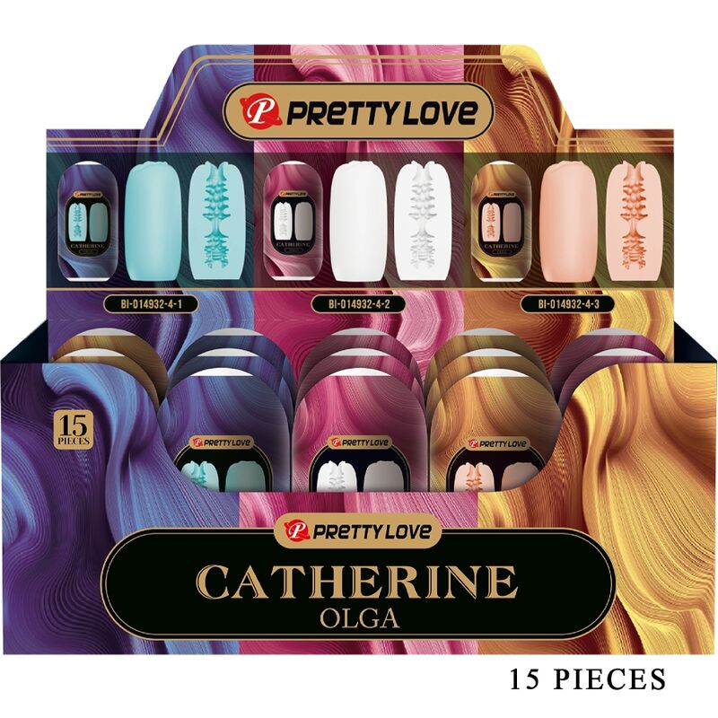 Masturbateur Pretty Love Olga Pack 15 avec 3 tunnels
