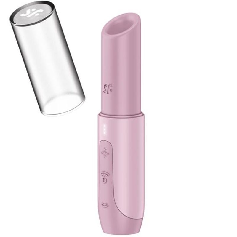 Stimulateur clitoridien Satisfyer Secret Kiss Wave rose