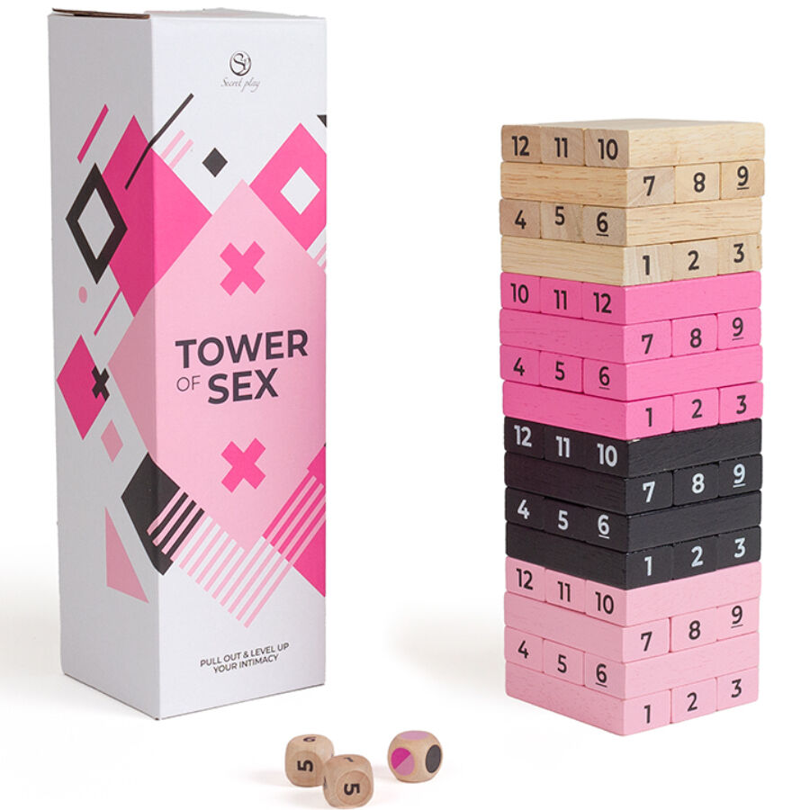 Secretplay Tower of Sex, jeu de société érotique