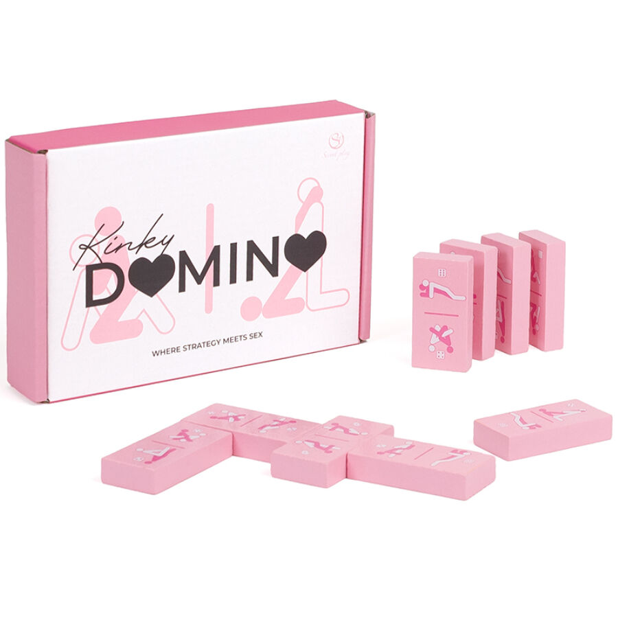 Secretplay Kinky Domino, jeu de domino érotique en bois