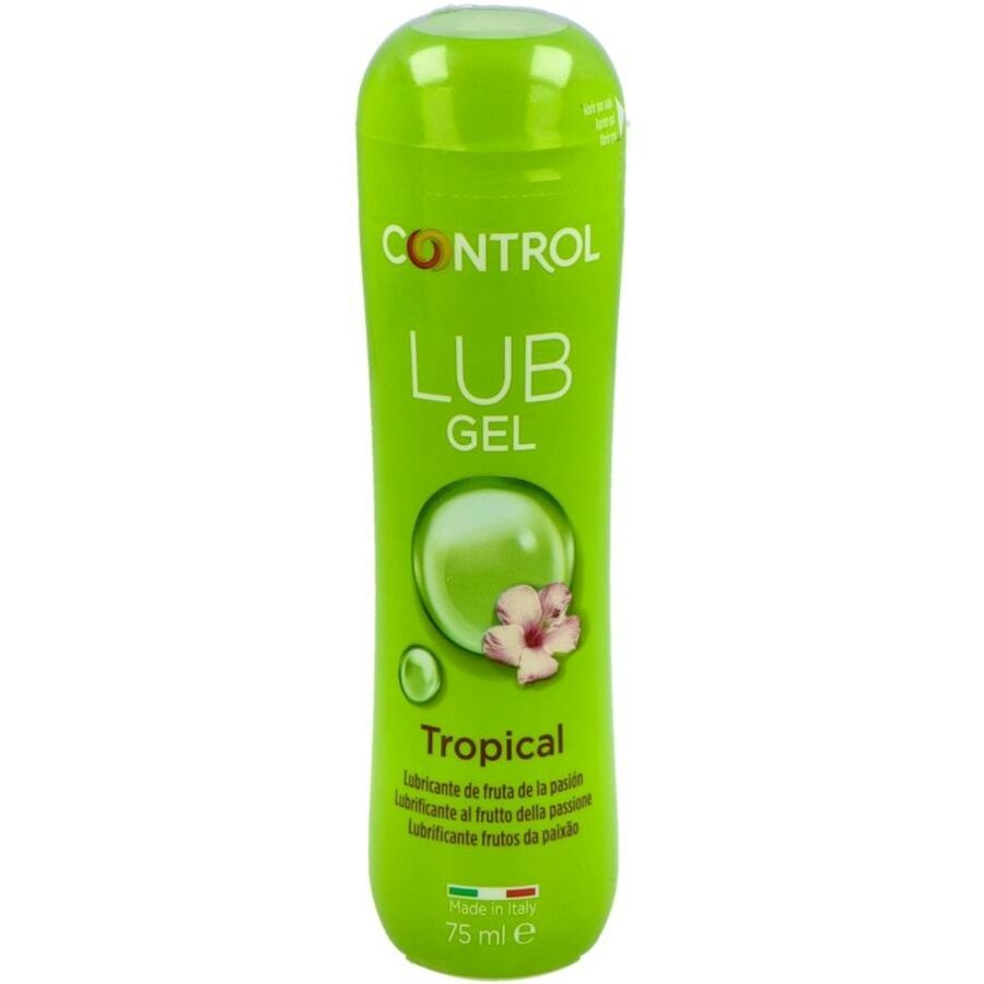 CONTROL LUBES Lub Gel Tropical gel lubrifiant aromatisé, 75 ml