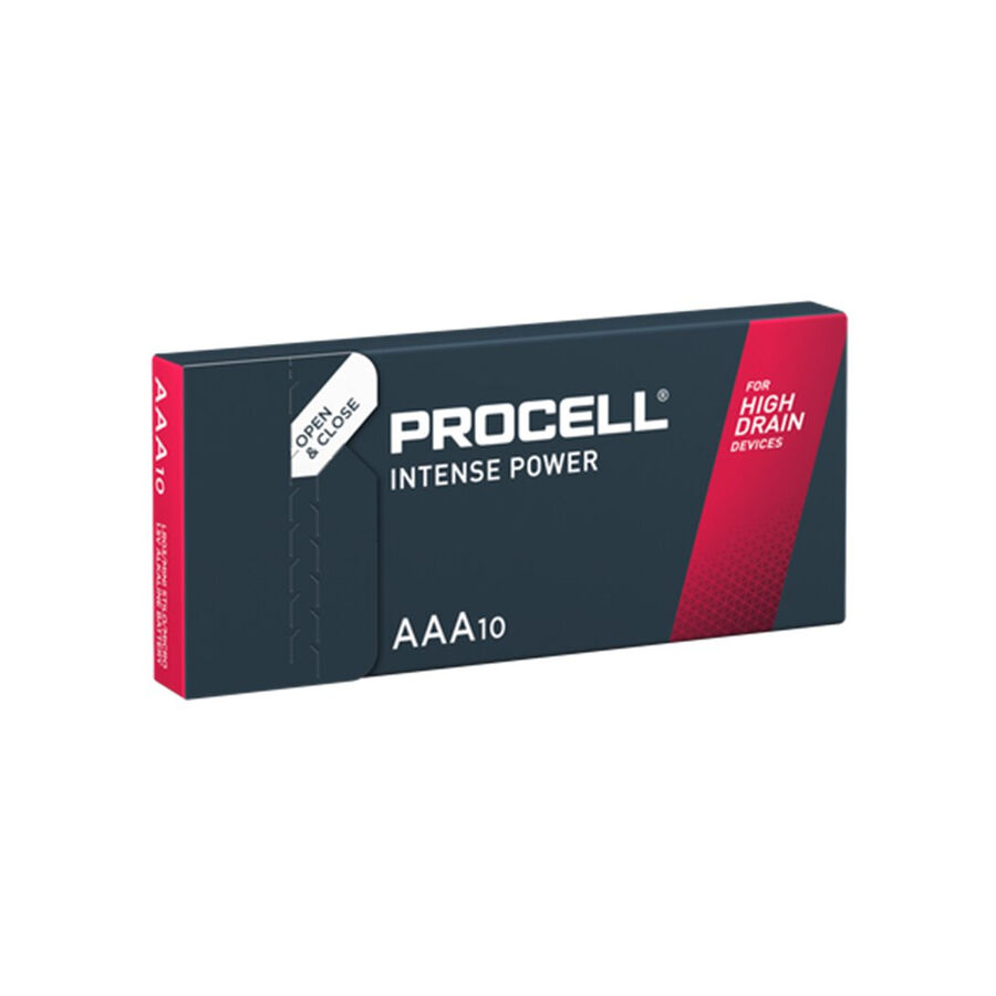 Piles alcalines AAA PROCELL Intense Power, 10 pièces