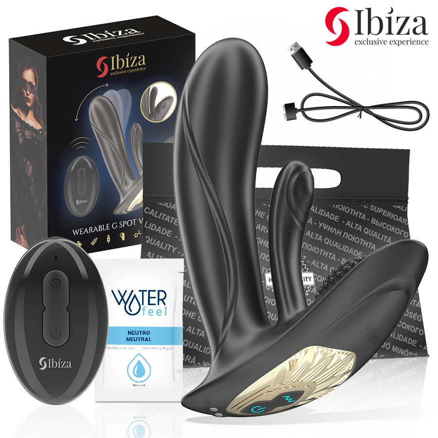 Ibiza Vibromasseur Portable Pour Le Point G Et Le Clitoris Avec Télécommande
