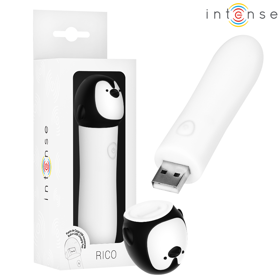 Mini vibromasseur pingouin INTENSE RICO